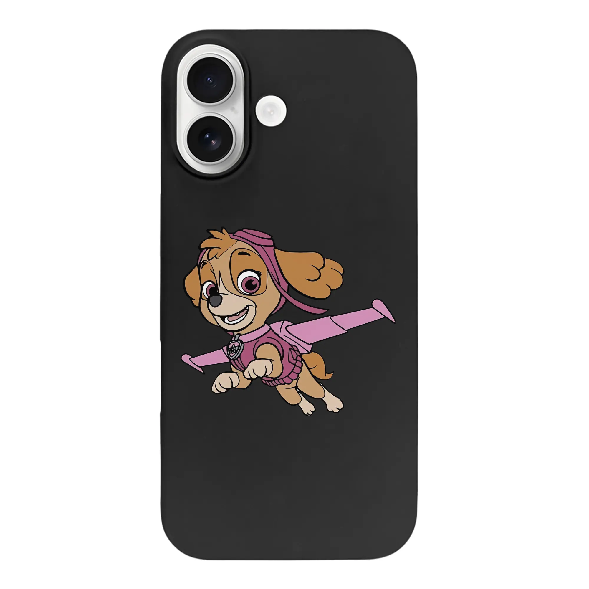 パウ・パトロール グッズ,スカイ - iPhone 17 シリーズ シリコンケース 薄型 耐衝撃 指紋防止 ソフトタッチカバー 精密フィット 傷防止 保護ケース iPhone 17/17 Air/17 Pro/17 Pro Max 対応